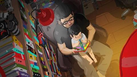 Μπαμπάς μεγαλώνει μόνος του τον γιο του και κάνει τη ζωή τους σκίτσα